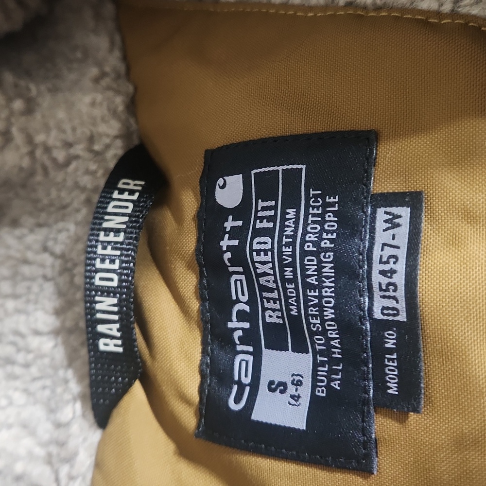 CARHARTT 🔥 Montana Insulated womens RAIN DEFENDER WIND FIGHTER RELAXED FTxsmall - Picture 6 of 12